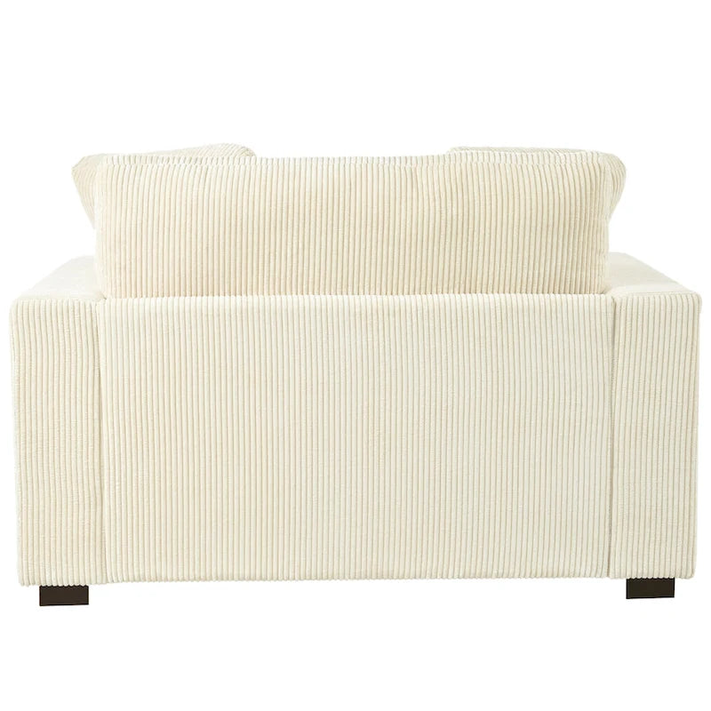 Chaise longue beige, 1-2 places