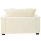 Chaise longue beige, 1-2 places