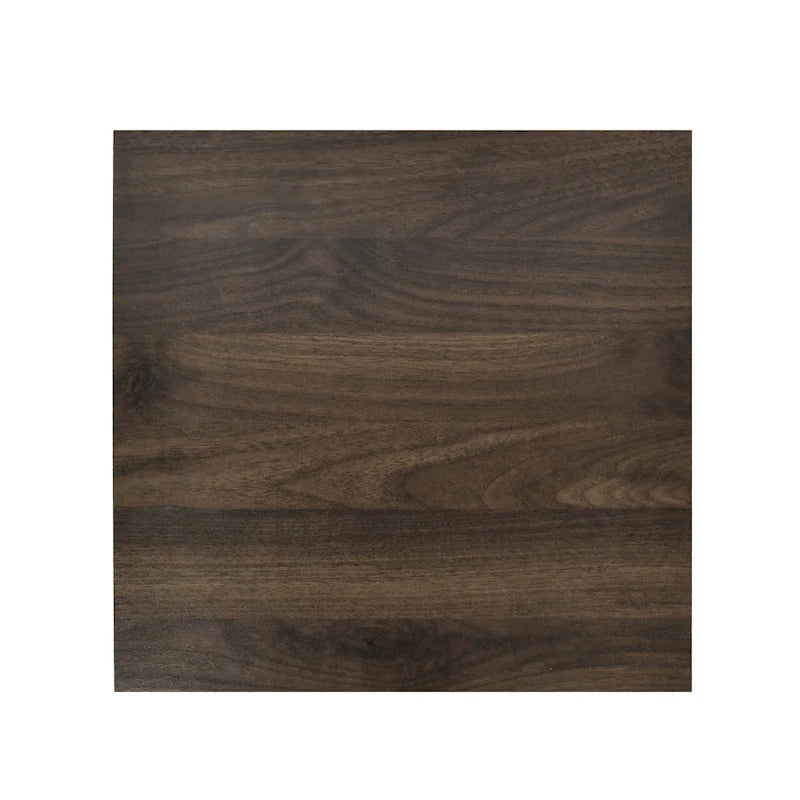 Lot de 2 tables de chevet à 2 tiroirs, style rustique – Érable gris / Noyer