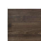 Lot de 2 tables de chevet à 2 tiroirs, style rustique – Érable gris / Noyer