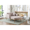 Fauteuil d'appoint en tissu Teddy avec pieds en or rose — Gris / Rose orchidée intense / Jaune / Blanc / Camel / Rose | 1 place