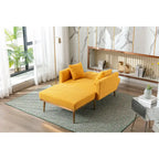 Fauteuil d'appoint en tissu Teddy avec pieds en or rose — Gris / Rose orchidée intense / Jaune / Blanc / Camel / Rose | 1 place
