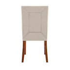 Chaise de salle à manger capitonnée – Lot de 2