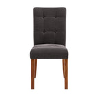 Chaise de salle à manger capitonnée – Lot de 2