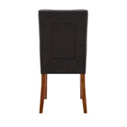 Chaise de salle à manger capitonnée – Lot de 2