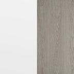 Dessus de table réversible stratifié rond de 36" | Naturel/Noyer et Blanc/Gris | 2-4 places