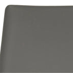 Chaise de salle à manger en cuir PU, lot de 2 – Marron / Noir / Taupe / Blanc / Gris