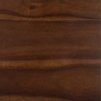 Table de chevet à 3 tiroirs en noyer