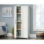 Meuble de rangement 2 portes en bois blanc