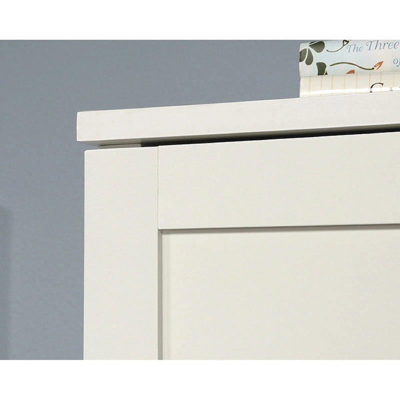 Meuble de rangement 2 portes en bois blanc