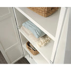 Meuble de rangement 2 portes en bois blanc