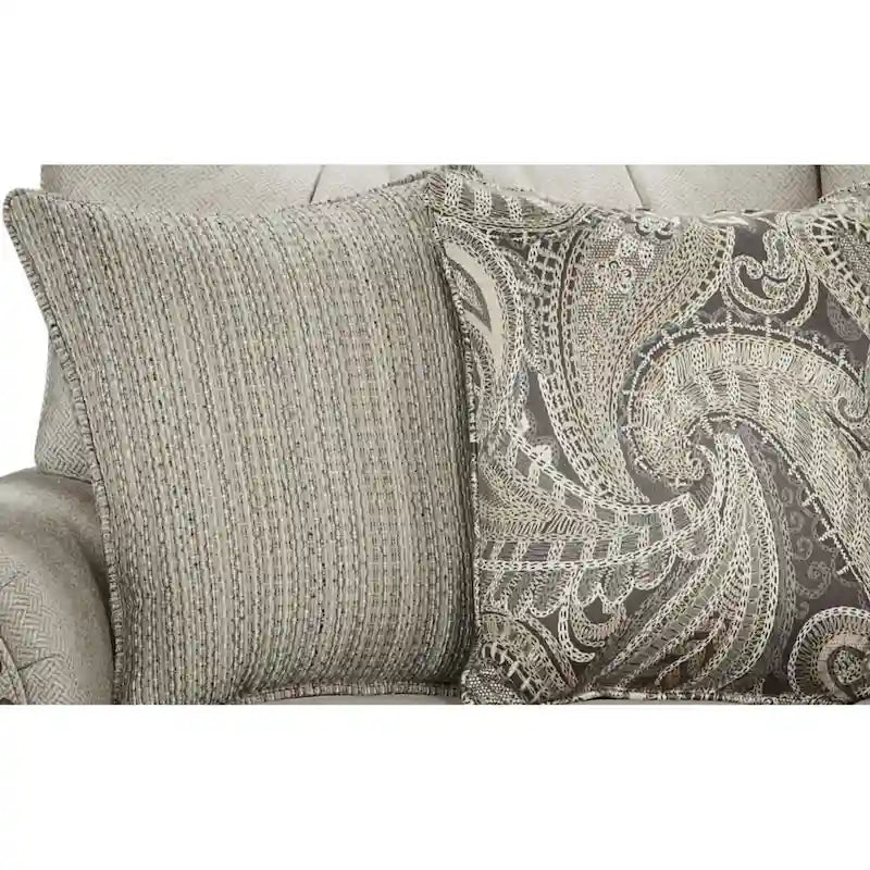 Fauteuil Loveseat large beige – 1–2 places