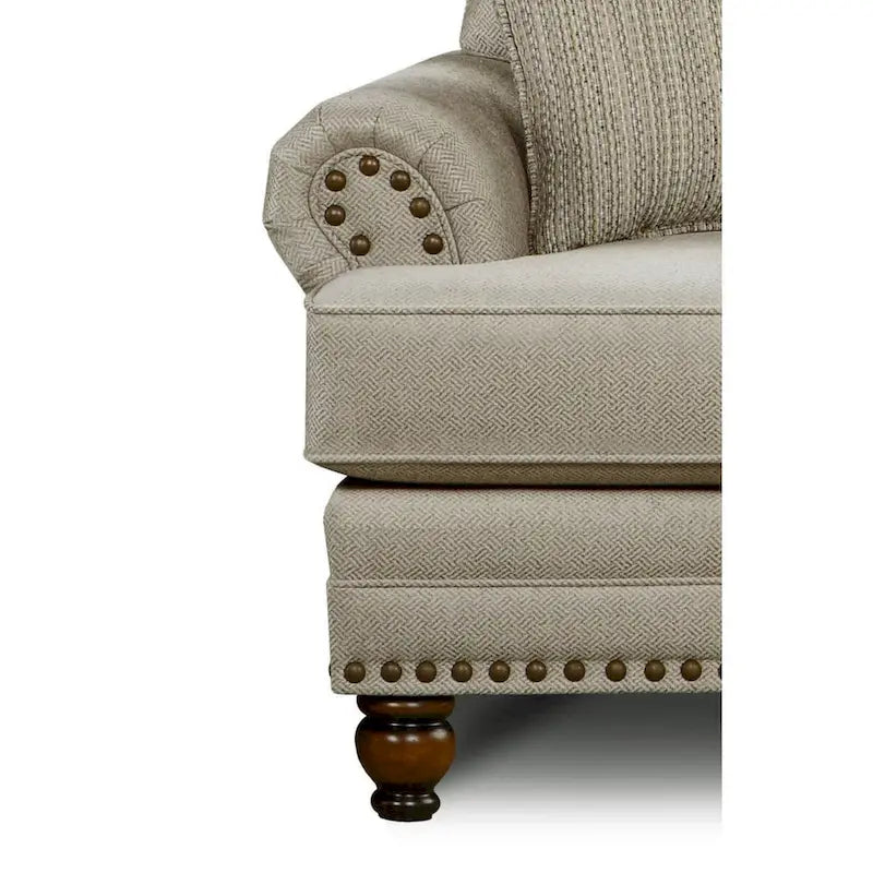 Fauteuil Loveseat large beige – 1–2 places