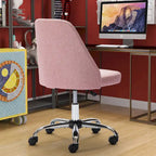 Fauteuil de bureau pivotant sans accoudoirs, bleu/gris foncé, une place