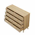 Commode en rotin naturel – 6 ou 8 tiroirs