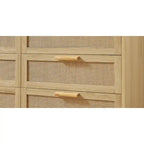 Commode en rotin naturel – 6 ou 8 tiroirs