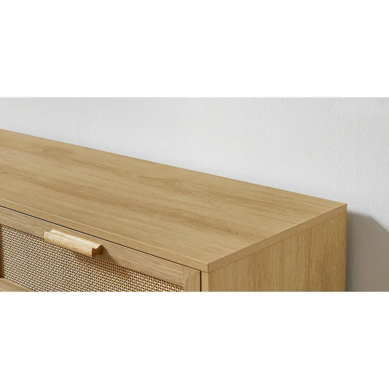 Commode en rotin naturel – 6 ou 8 tiroirs